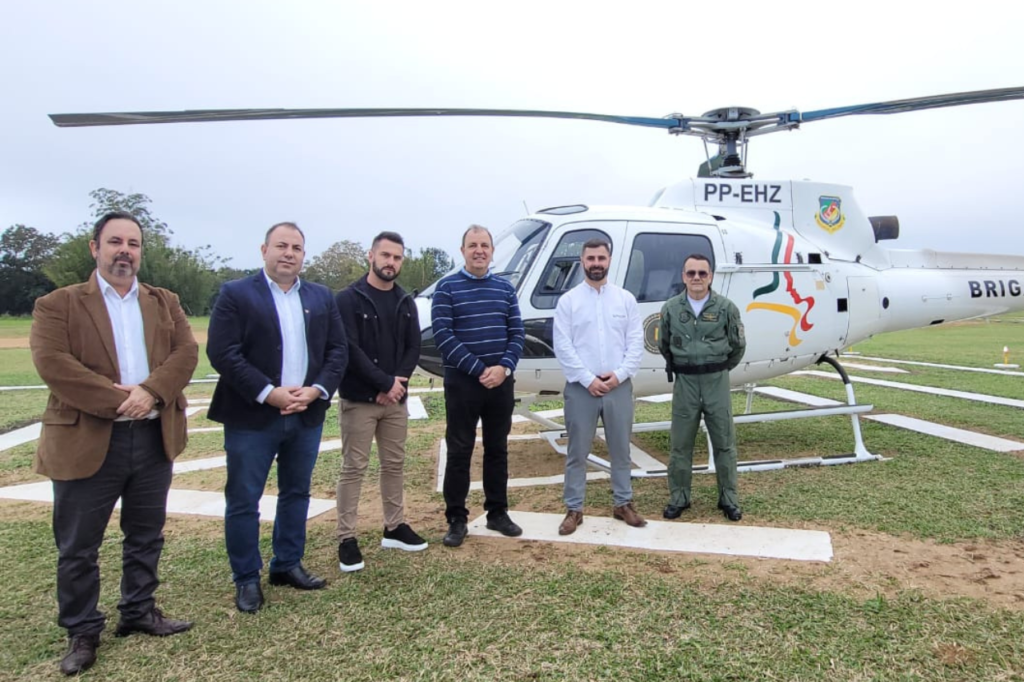 Acordo de cooperação Aeródromo Águas Claras e Brigada Militar do Rio Grande do Sul.