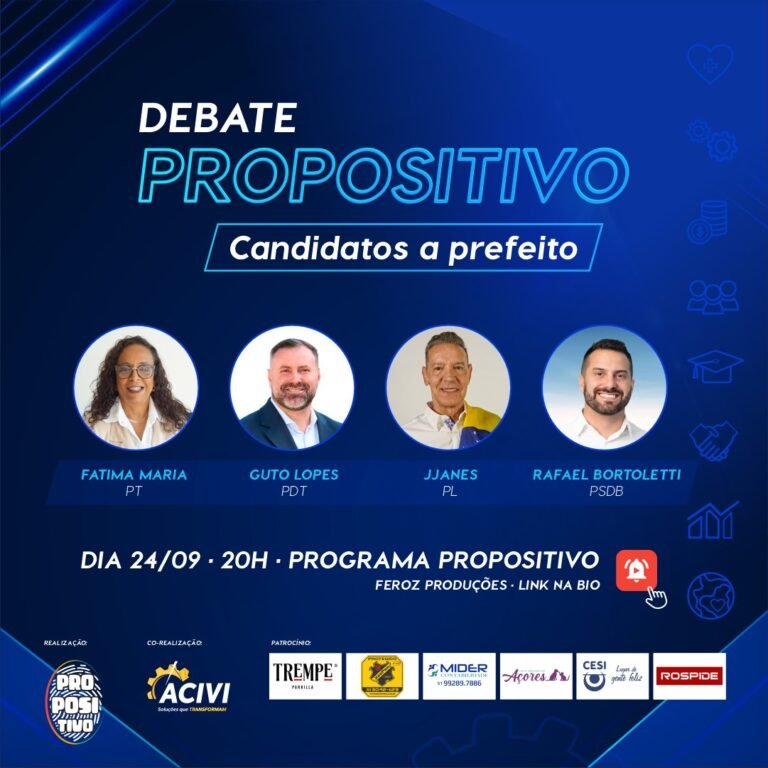 Debate Político na Acivi 2024